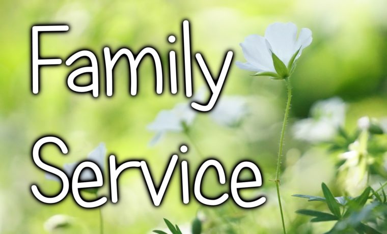 Family service (29 March 2020). Please click watch for video