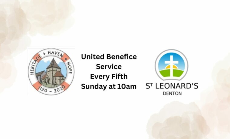 Sunday 30th of December at 10am United Benefice Service in St Leonard’s Church.